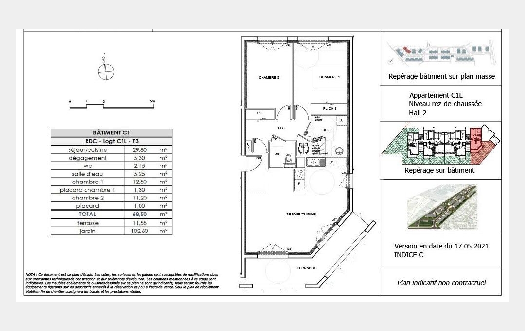 Annonces CHALONS : Apartment | FAGNIERES (51510) | 69 m2 | 182 800 € 