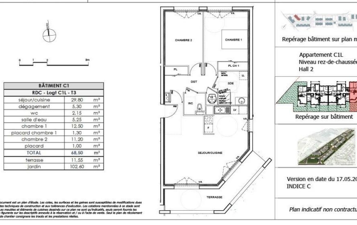  Annonces CHALONS Appartement | FAGNIERES (51510) | 69 m2 | 182 800 € 